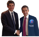 Gilles Platret et Nicolas Sarkozy