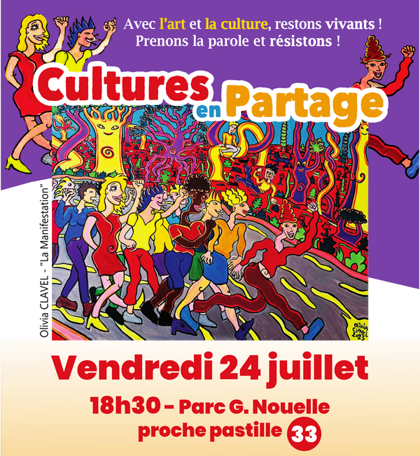 Rencontre Cultures en Partage 24 juillet 2026 Chalon Dans La Rue