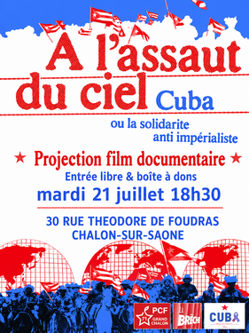 affiche ciné-débat "À l'assaut du ciel"